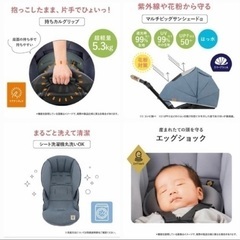 Combi スゴカル‪α4キャス ベビーカーの画像