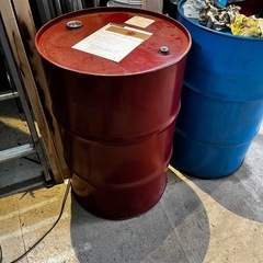 ドラム缶　廃油　200リットル　ストーブ　燃料　作動油　エンジン...