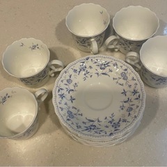 コーヒーカップ&ソーサー5セット（narumi）