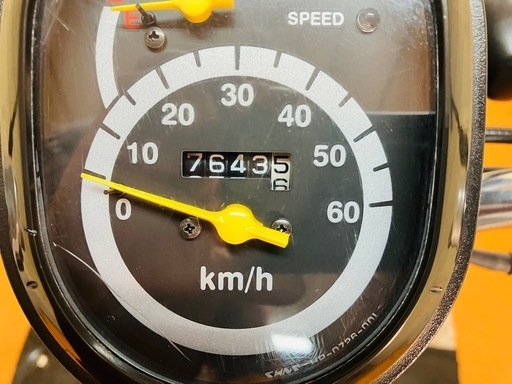 7643 km  ★始動動画あり★  トゥデイ　AF67 ホンダ 原付