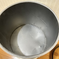 ナチュラル雑貨　新品　シャビーなスツール缶　 収納ボックス　大の画像