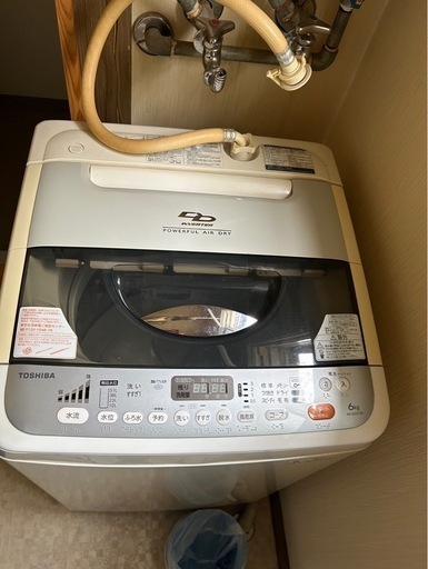 洗濯機　6キロ