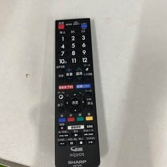 【シャープ 液晶テレビ32v】クリーニング済み【管理番号10508】の画像