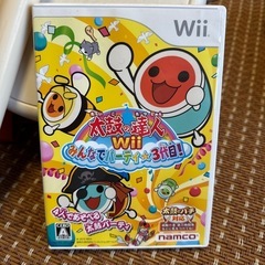 Wii用ソフト「太鼓の達人Wiiみんなでパーティ3代目」 + タタコンの画像