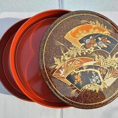 【値引き】お寿司の桶(二段蓋付き)