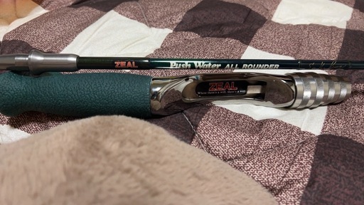 ZEAL 激レアグリップ  pushwaterロッドセット