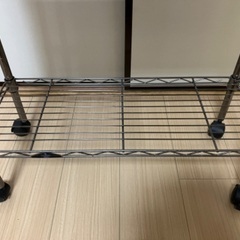 ルミナス ブラック メタルラック スチールラック の画像