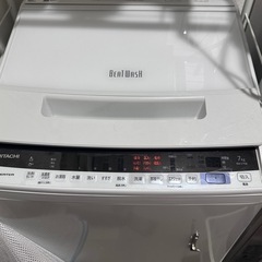 8/15まで　日立 BW-V70E 7kg beatwash 洗濯機
