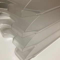 美品　A4サイズ　レタートレー　4個セットの画像
