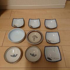 未使用品 小鉢 角皿小鉢 9点セット