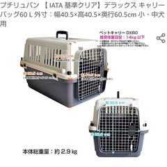 ペット　キャリーバック　犬　猫　　の画像