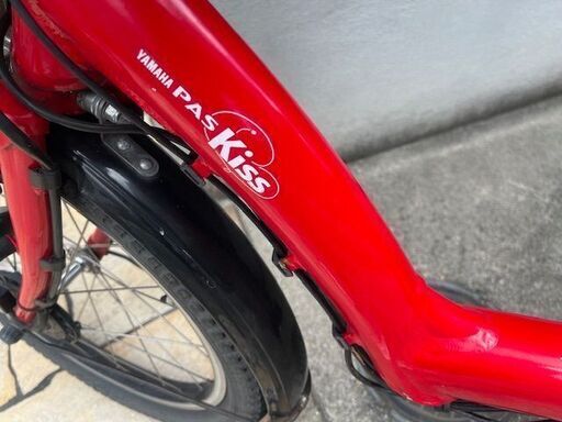 ?バッテリーほぼ新品！8.9Ah?ヤマハ　YAMAHA　パスキスミニ　20インチ　電動自転車　電動アシスト自転車　中古 子供乗せ　08