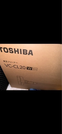 新品 東芝コードレススティッククリーナー VC-CL20-W