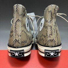 CONVERSE CHUCK 70 HI LEATHER SNAKE 27.5cmの画像