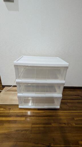 3段衣装ケース