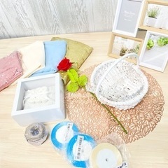 【最終値下げ】総額約2万【時短アイテム】結婚式・披露宴 Dプリンセスセット　4℃ベアー リングピローの画像