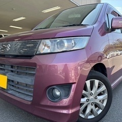 安心の1年保証付き‼️走行9万キロ台☆月々9千円〜分割払い可‼️ 車検2年付き！！【名義変更代込み】☆スズキワゴンRスティングレー☆HDDナビ付き☆走行中DVD見れます☆プッシュスタート☆ドライブレコーダー付きのフル装備☆純正アルミ☆事故修復歴無し☆そのまま乗って帰れます！の画像