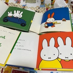 絵本　ミッフィー 　うさこちゃん4冊の画像