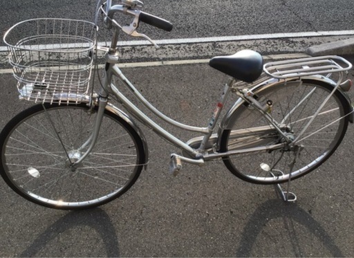 全面シルバー　ブリヂストン　ジョブノ　JOBNO 自転車