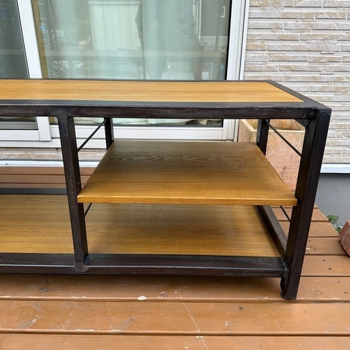 【a depeche】アイアンテレビボード 約W150×D45×H46cm