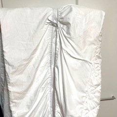 「美品」「値下げ」ダブル　ボックスシーツ　の画像