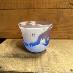 サンドブラスト　ぎやまん　ガラス　ぐい呑み　グラス