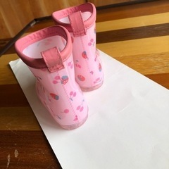 子供用レインシューズ　14cmの画像