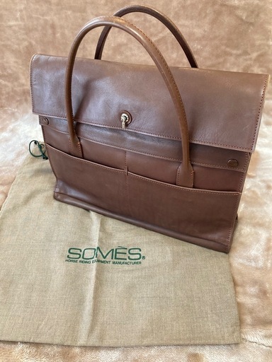 SOMES SADDLEソメスサドル ビジネスバッグブリーフケース鞄ハンドバッグ