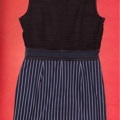 受渡決定★美品★ギルドプライム ノースリーブワンピース 34 黒の画像