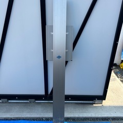 LIXIL 機能門柱 アクシィ 1型 ポスト 照明付き 中古 エクステリア 支柱 玄関 の画像