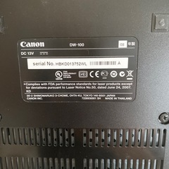Canon DVDライター DW-100 通電確認のみの画像