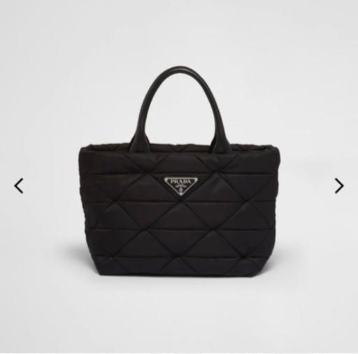 PRADA【美品】スモール パデッド Re-Nylon トートバッグ