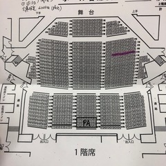 8月7日一宮市民会館　純烈コンサート前から10列目
