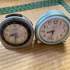 CASIO CITIZEN 置き時計