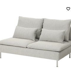 【引き取り限定】IKEA3人掛けソファ