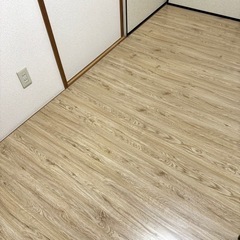ウッドカーペット江戸間6畳用　USEDの画像