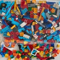 受け渡し者決定☆【LEGO】レゴ　大量　フラットタイルパーツ＋ブロック　¥1000の画像