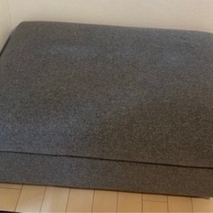 イケア VIMLE ヴィムレ オットマン IKEA グレー 収納...