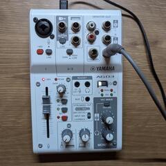 Yamaha AG03MK2 オーディオインターフェース ATH-M20xセット 売りますの画像