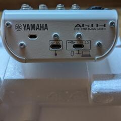 Yamaha AG03MK2 オーディオインターフェース ATH-M20xセット 売りますの画像