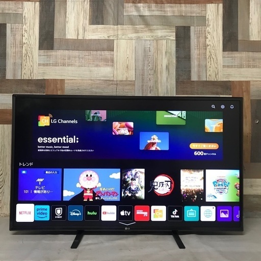 即日受渡❣️3年前購入LG 4Kチューナー内蔵ネット動画 34500円
