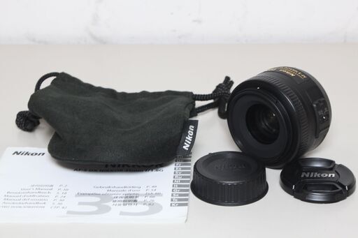 【ジャンク品】Nikon/AF-S DX NIKKOR 35mm f1.8G/単焦点レンズ ④