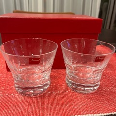 バカラ　Baccaratロックグラス　ペアの画像