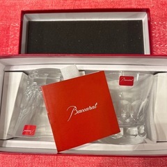 バカラ　Baccaratロックグラス　ペアの画像