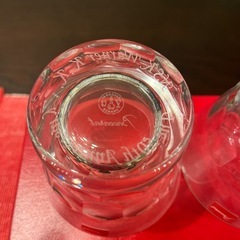 バカラ　Baccaratロックグラス　ペアの画像