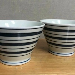 【新品　2個セット】シンプルかわいい【波佐見焼】くらわんか　ボー...