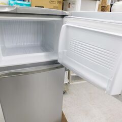 売約済！【恵庭】AQUA/アクア　ノンフロン冷凍冷蔵庫　AQR-111C　2014年製　109L　2ドア　中古品　PayPay支払いOK