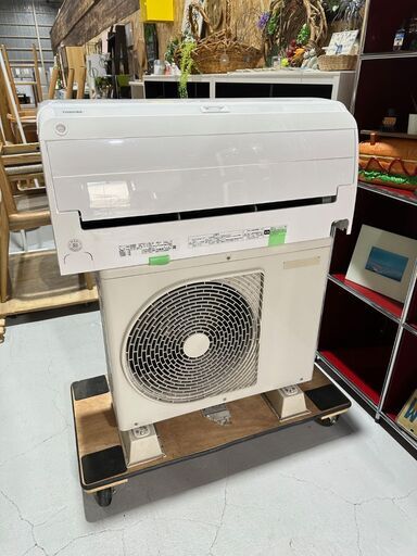 商談中★TOSHIBA★東芝 大清快 RAS-F221RBK 2019年 2.2kw 100V 主に6畳 自動掃除 空気清浄 省エネ オリジナル機能搭