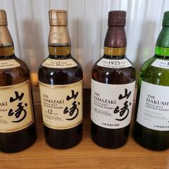 山崎12年2本　山崎　白州　ウイスキーセット