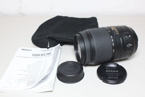 【ジャンク品】Nikon/AF-S DX NIKKOR 55-300mm f4.5-5.6G ED VR/望遠ズームレンズ ⑥